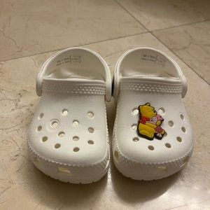 White Toddler Crocs C5